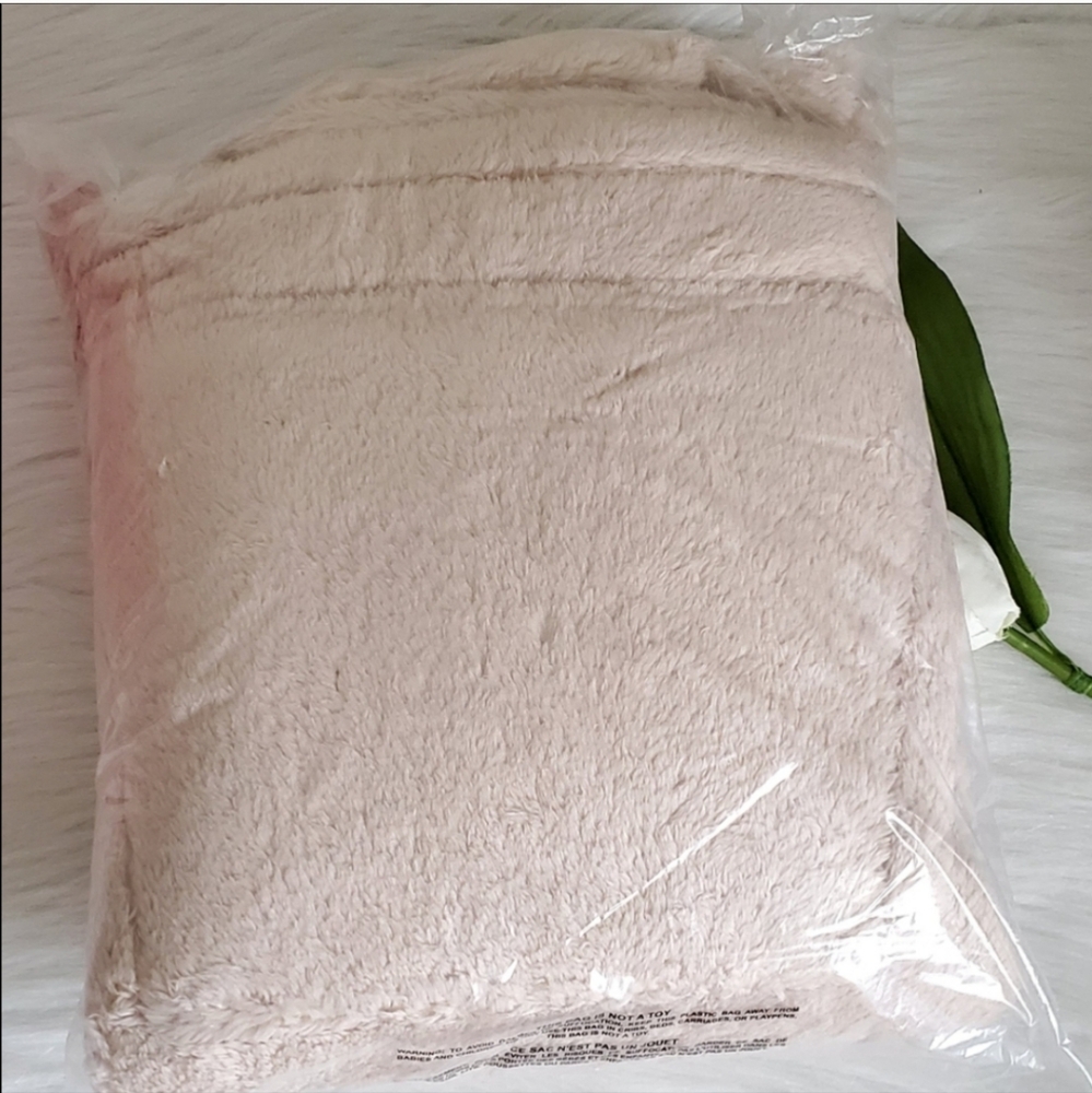 ♥️PINK VICTORIA'S SECRET SHERPA HOODIE SIZE L - Picture 5 of 5